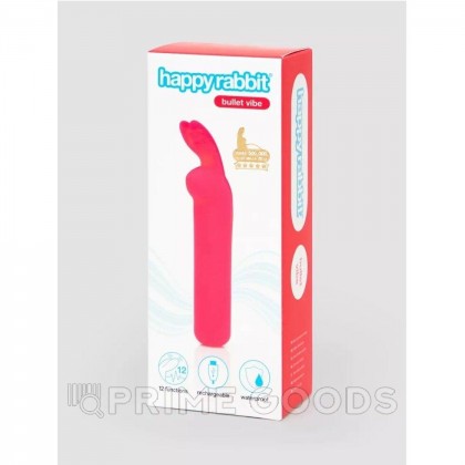 Вибропуля Happy Rabbit розовая от sex shop primegoods фото 5