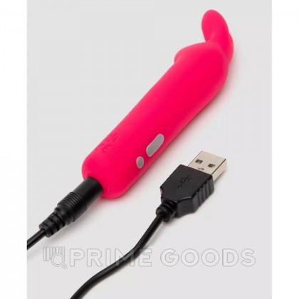 Вибропуля Happy Rabbit розовая от sex shop primegoods фото 3