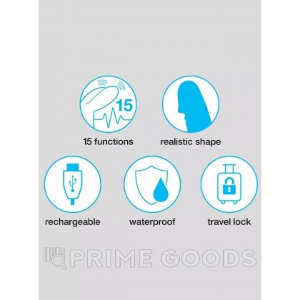 Вибратор Happy Rabbit Slimline Realistic перезаряжаемый, фиолетовый от sex shop primegoods фото 4