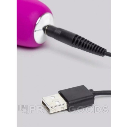 Вибратор Happy Rabbit Slimline Realistic перезаряжаемый, фиолетовый от sex shop primegoods фото 3