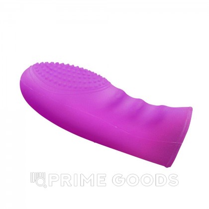 Насадка на палец для стимуляции розовая от sex shop primegoods фото 2