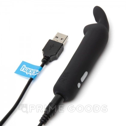 Вибропуля Happy Rabbit, черная от sex shop primegoods фото 3