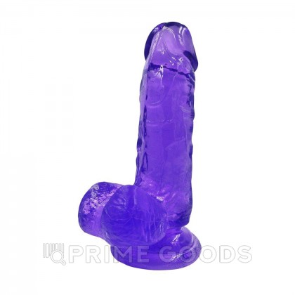 Фаллоимитатор на присоске My Extaz, фиолетовый, 14x3,5 см от sex shop primegoods