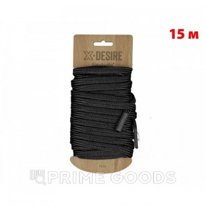 Бондаж, черный, 15 м от sex shop primegoods