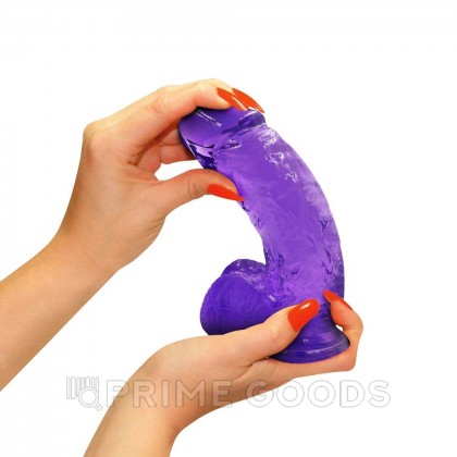 Фаллоимитатор на присоске My Extaz, фиолетовый, 14x3,5 см от sex shop primegoods фото 4