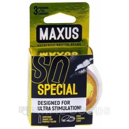 Презервативы точечно-ребристые MAXUS AIR Special №3 от sex shop primegoods