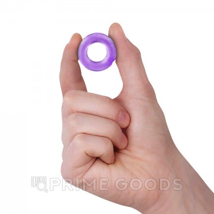 Эрекционное кольцо фиолетовое от sex shop primegoods фото 3