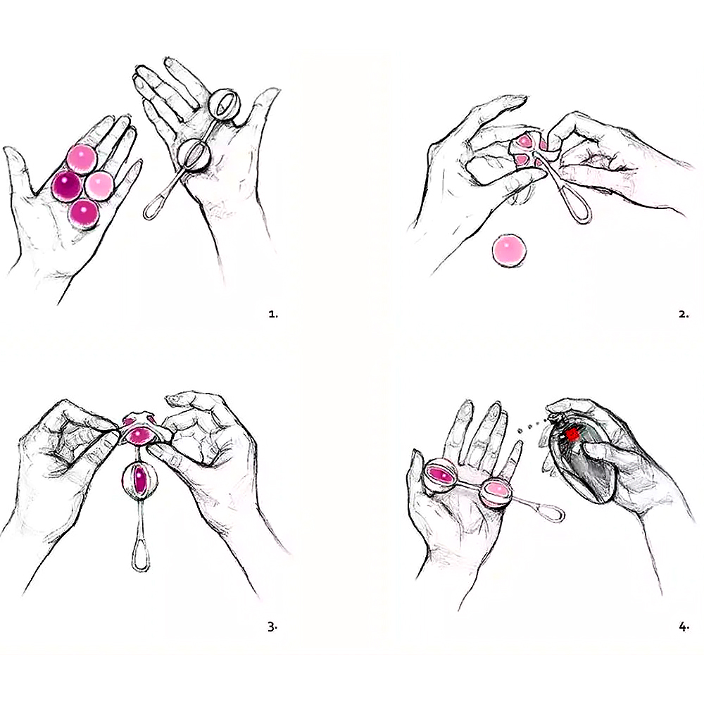 Вагинальные шарики Gvibe Geisha Balls 2