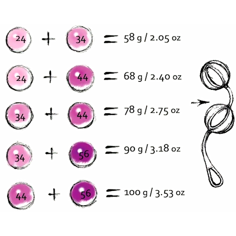 Вагинальные шарики Gvibe Geisha Balls 2