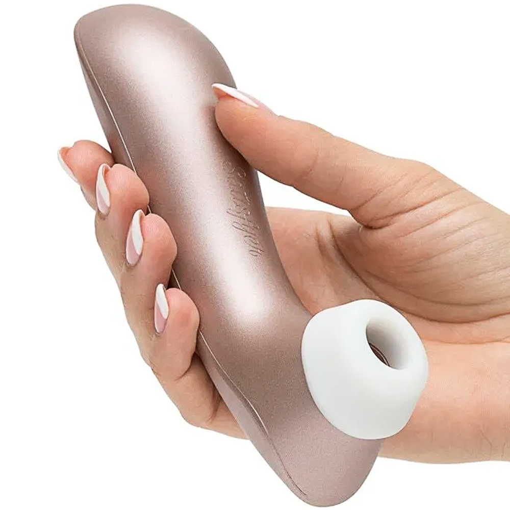 Вакуумный стимулятор с вибрацией Satisfyer Pro 2+